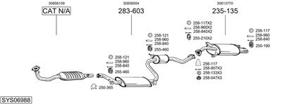 BOSAL SYS06988