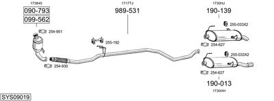 BOSAL SYS09019