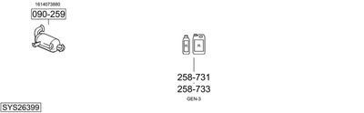 BOSAL SYS26399