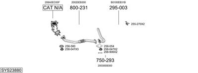 BOSAL SYS23880