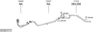 BOSAL SYS21717 BOSAL SYS21717
