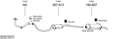 BOSAL SYS11917