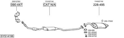 BOSAL SYS14196