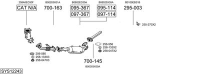 BOSAL SYS12243