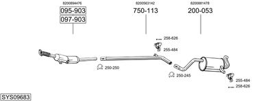 BOSAL SYS09683