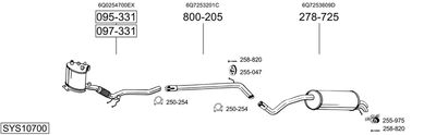 BOSAL SYS10700
