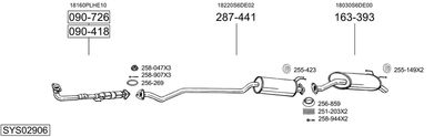 BOSAL SYS02906