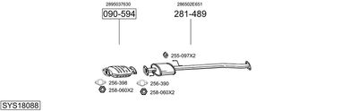 BOSAL SYS18088