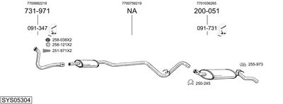 BOSAL SYS05304