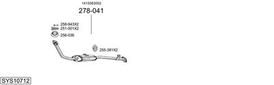 BOSAL SYS10712