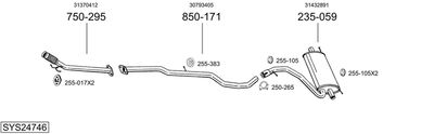 BOSAL SYS24746