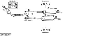 BOSAL SYS25005