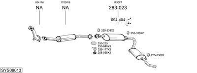 BOSAL SYS09013