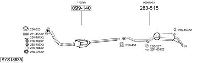 BOSAL SYS18535