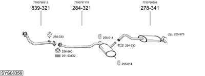 BOSAL SYS08356