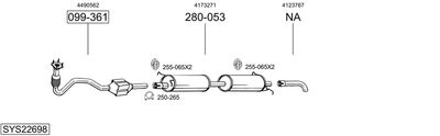 BOSAL SYS22698 BOSAL SYS22698