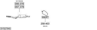 BOSAL SYS27945