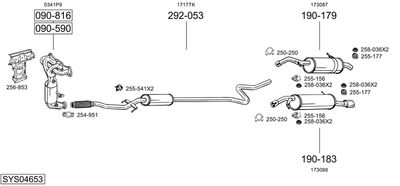 BOSAL SYS04653