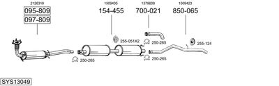 BOSAL SYS13049 BOSAL SYS13049