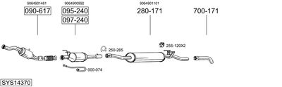 BOSAL SYS14370