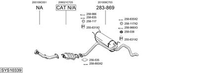 BOSAL SYS10339
