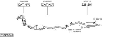BOSAL SYS09046