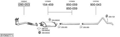 BOSAL SYS02771 BOSAL SYS02771