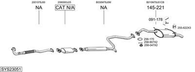 BOSAL SYS23051 BOSAL SYS23051