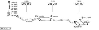 BOSAL SYS09325