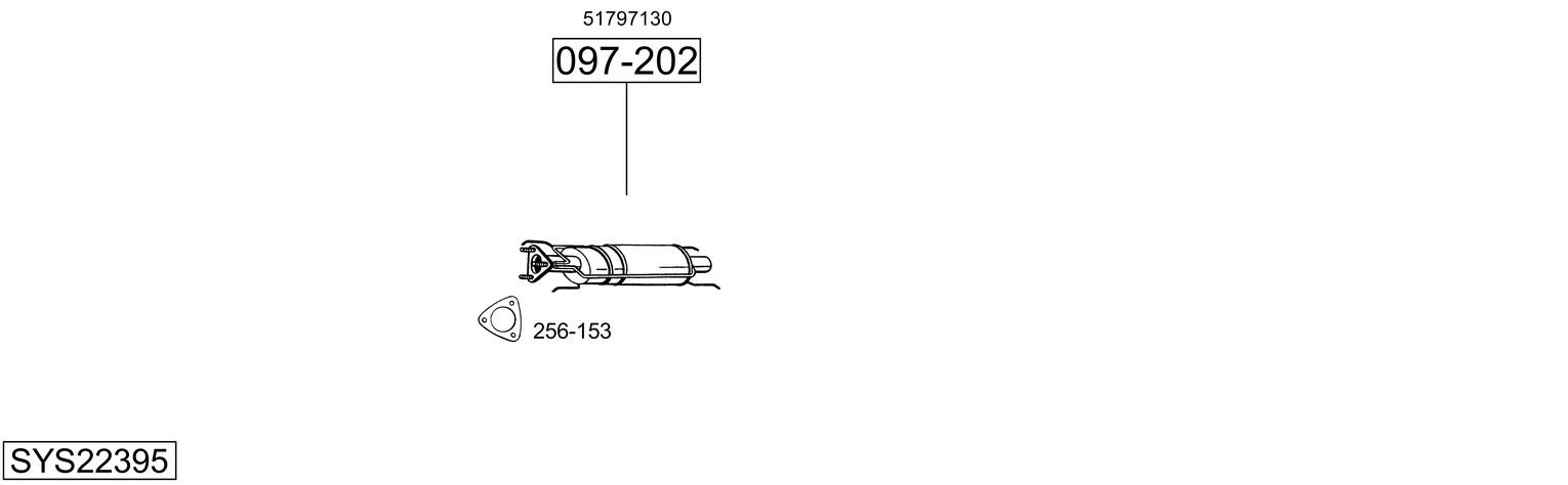 BOSAL SYS22395