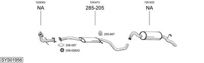 BOSAL SYS01956 BOSAL SYS01956