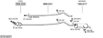 BOSAL SYS10037