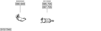 BOSAL SYS17945