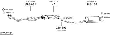 BOSAL SYS00720