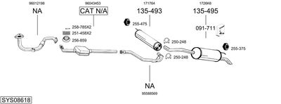 BOSAL SYS08618