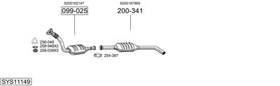 BOSAL SYS11149