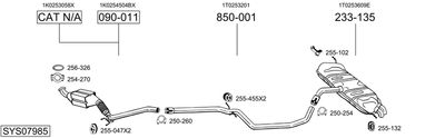 BOSAL SYS07985 BOSAL SYS07985