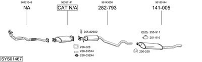BOSAL SYS01467