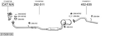 BOSAL SYS09100