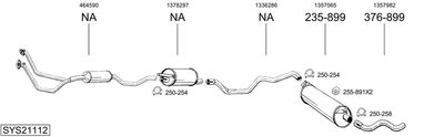 BOSAL SYS21112