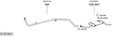 BOSAL SYS07841