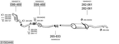 BOSAL SYS03448