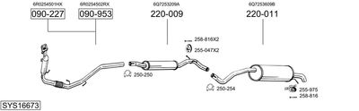 BOSAL SYS16673