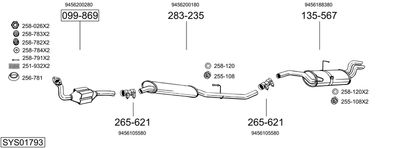 BOSAL SYS01793