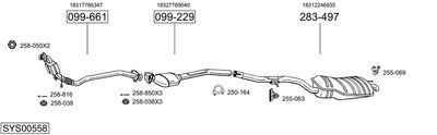 BOSAL SYS00558