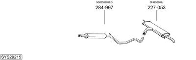 BOSAL SYS29215