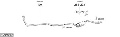 BOSAL SYS19826