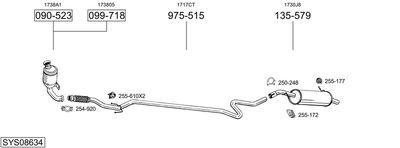 BOSAL SYS08634