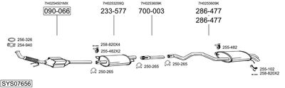 BOSAL SYS07656