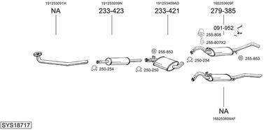 BOSAL SYS18717